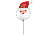 MICRO - Santa Smiley Head - 14 inch - Anagram - VOL
