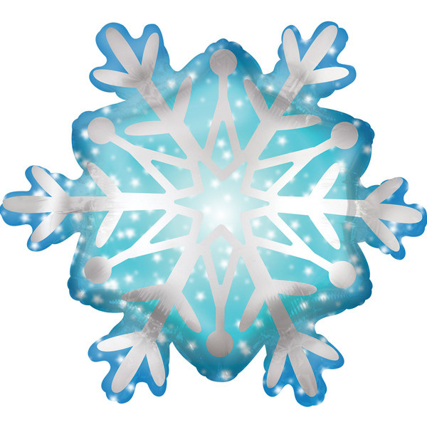 Snowflake Satin Luxe - 68cm x 60cm - Anagram