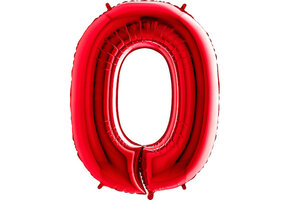 Cijfer Red 0 - 26 inch - Grabo