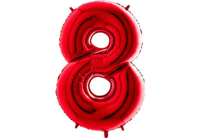 Cijfer Red 8 - 26 inch - Grabo