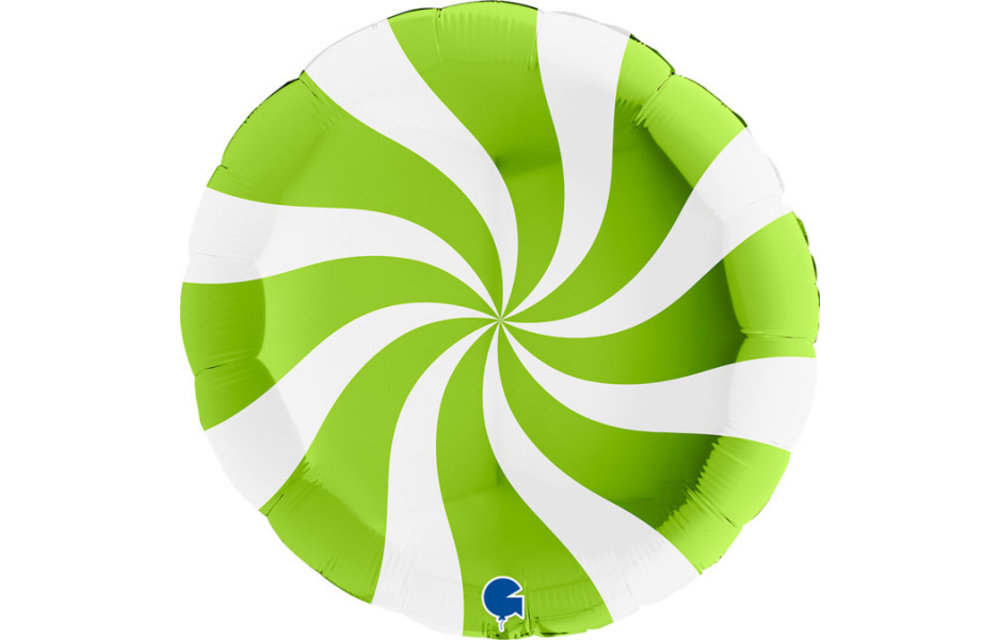 Candy Swirl - Lime Green - 36 inch - Grabo