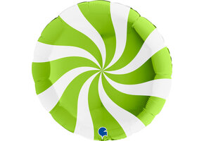 Candy Swirl - Lime Green - 36 inch - Grabo