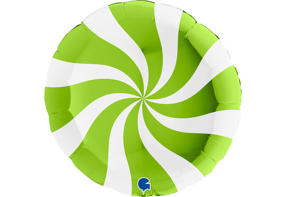 Candy Swirl - Lime Green - 36 inch - Grabo