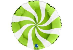 Candy Swirl - LimeGreen - 18 inch - Grabo