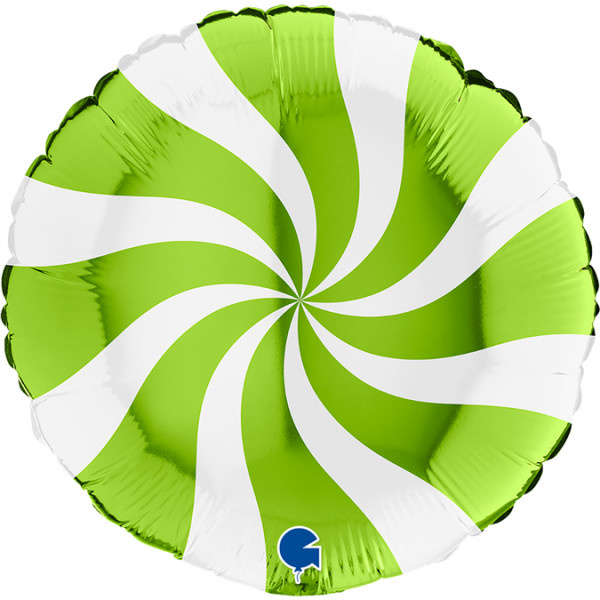Candy Swirl - LimeGreen - 18 inch - Grabo