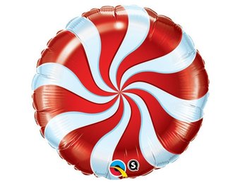 Candy Swirl - Red - Q18"/45cm