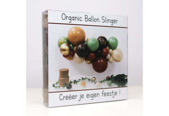 SALE > DIY Balloon Kit - Organic - Happy Birthday - Natural