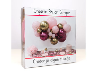 DIY Balloon Kit - Organic - Happy Birthday - Princess