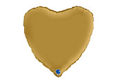 Heart - Satin Gold - 18" - Grabo