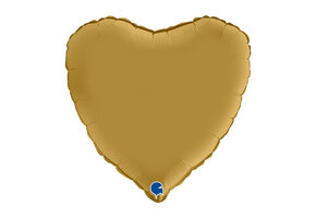 Heart - Satin Gold - 18 inch - Grabo