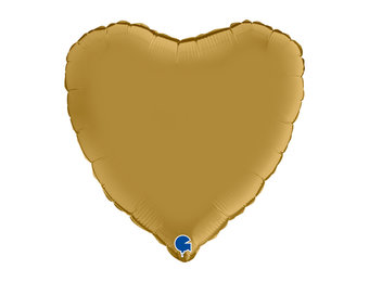 Heart - Satin Gold - 18" - Grabo