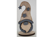 LS - Gnome - Hout -  13 x 7cm