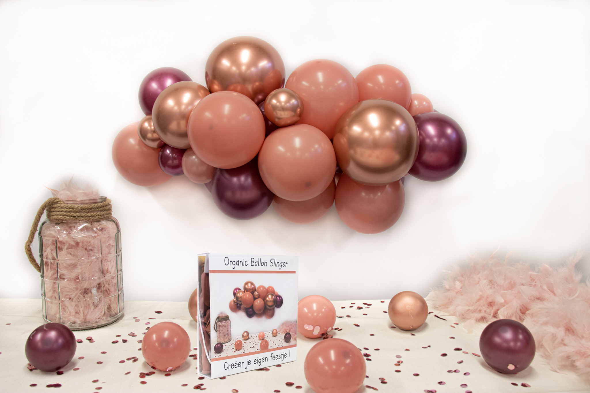 DIY Balloon Kit - Organic - Rosewood
