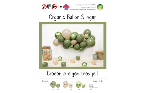 DIY Balloon Kit - Organic - Eucalyptus