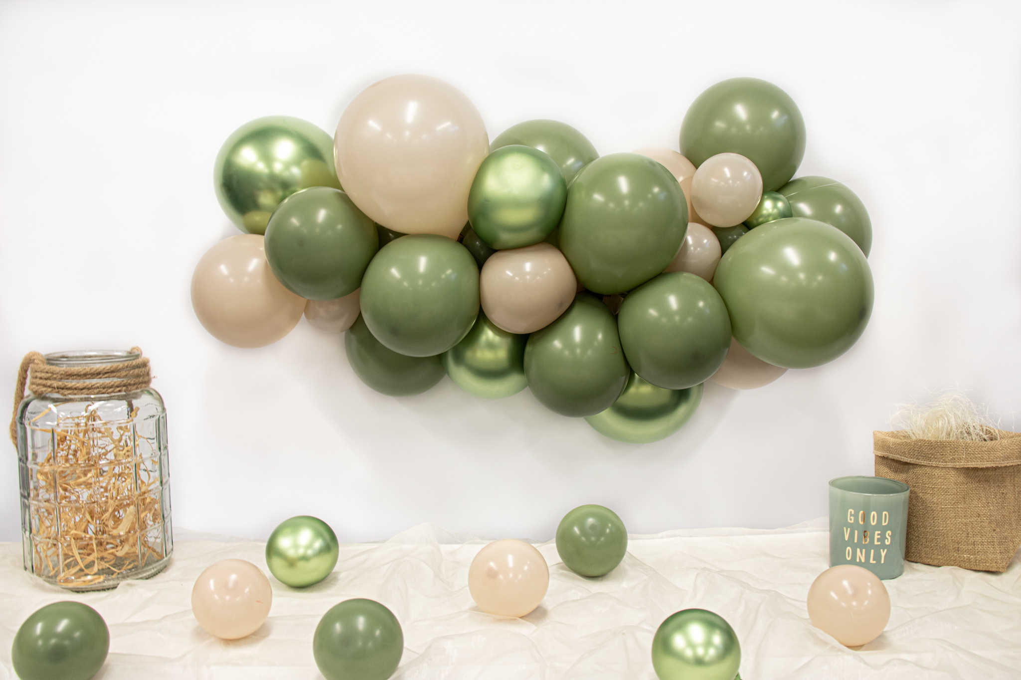 DIY Balloon Kit - Organic - Eucalyptus