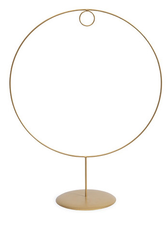 Balloon Display - Table Decoration - Gold Circle - 51cm