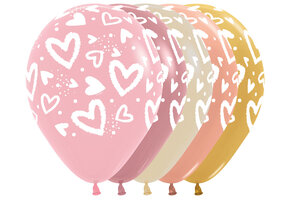 R12 - Bright Hearts - Assortment - 25 Stuks