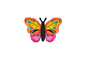 MICROFOIL - Colorful Butterfly - 14 inch - Betallic - Airfilled