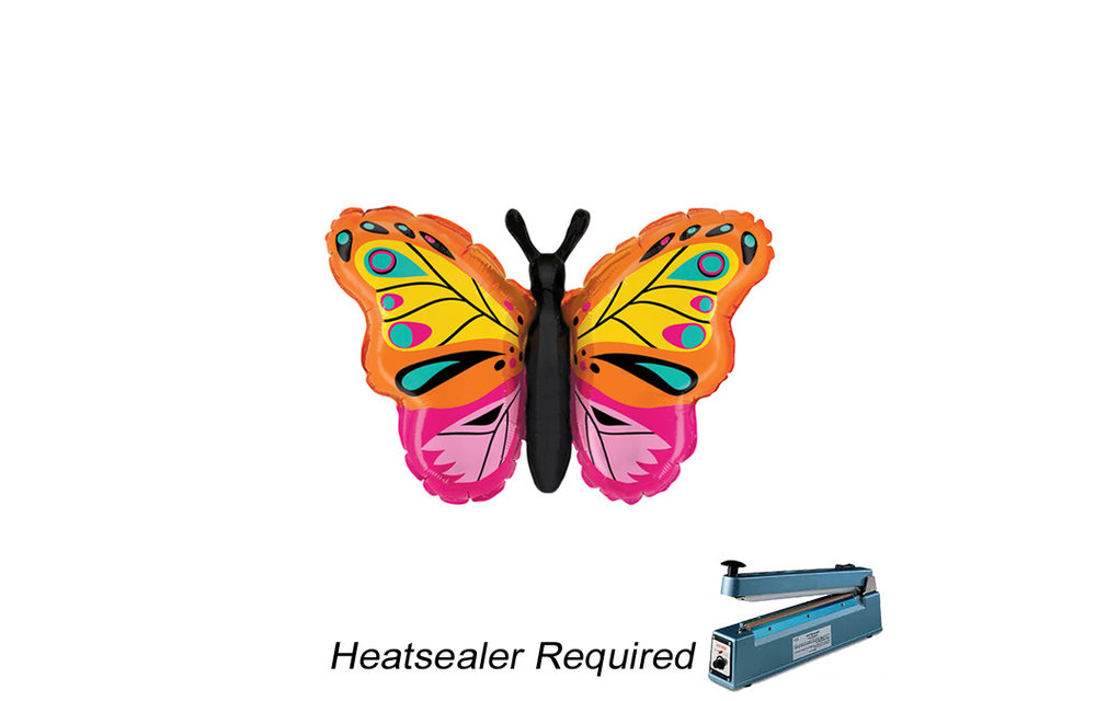 MICROFOIL - Colorful Butterfly - 14 inch - Betallic - empty