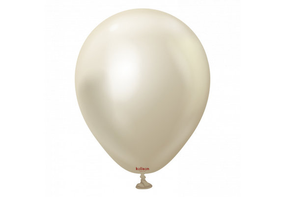 SALE > KALISAN.5" - MIRROR - White Gold - 100 stuks