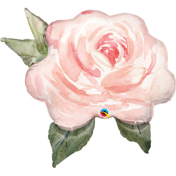 Rose -  Pink Watercolour - 36 inch - Qualatex