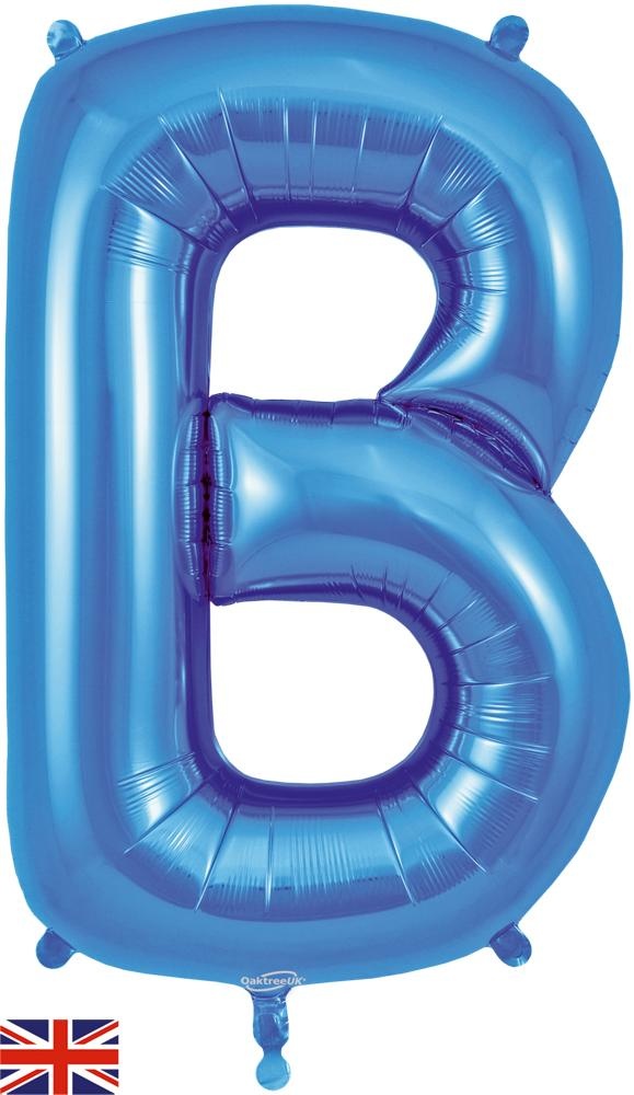 Letters Blue - BOY - 34 inch - Oaktree