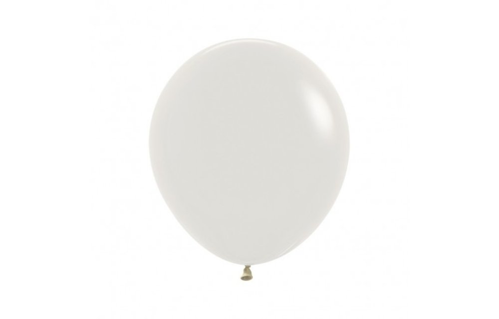 18 inch  Sempertex  Pastel Dusk - Cream 107 - 25 pieces