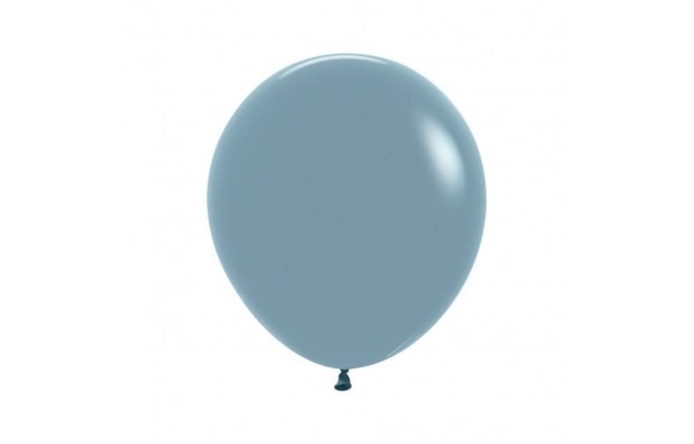 Sempertex 18 inch  Pastel Dusk - Blue 140 - 25 Stuks