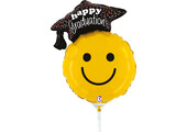 MICROFOIL - Smiley Graduation - 14 inch - Betallic - Airfilled