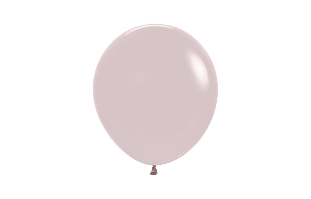 18 inch Sempertex  Pastel Dusk - Rose 110 - 25 pieces