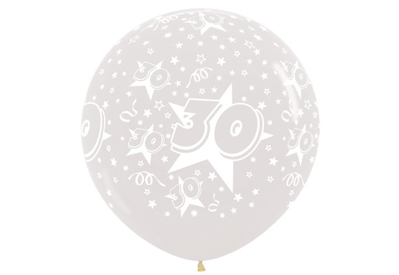 Sempertex 36 inch  - Cijfer 30 - Clear 390