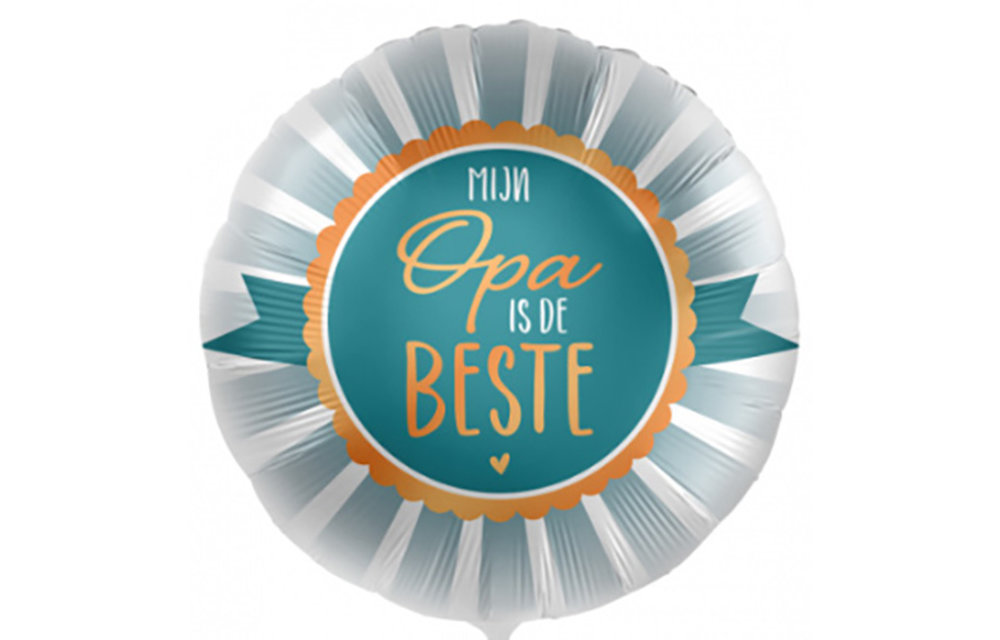 Mijn Opa is de Beste - 18 inch - 2 stuks ***