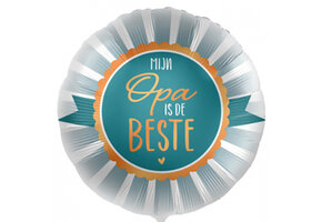 Mijn Opa is de Beste - 18 inch - 2 stuks ***