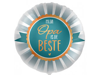 Mijn Opa is de Beste - 18"/45cm - 2 stuks ***