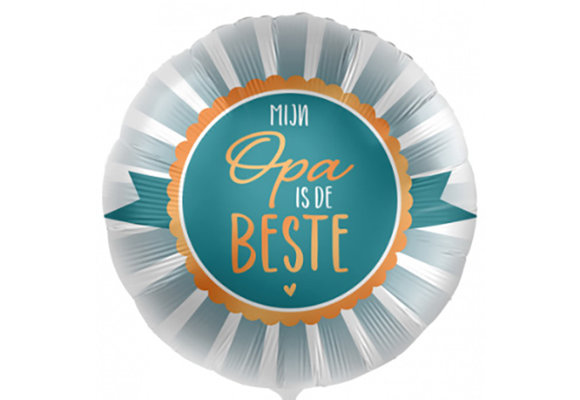 Mijn Opa is de Beste - 18 inch - 2 stuks ***