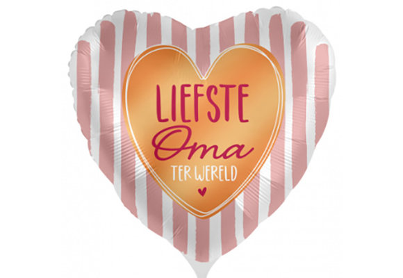Liefste Oma ter Wereld - 18"/45cm - 2 stuks ***