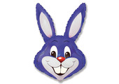 Konijn Hoofd Paars - FX24"/61cm
