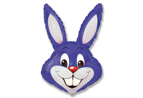 Konijn Hoofd Paars - FX24"/61cm