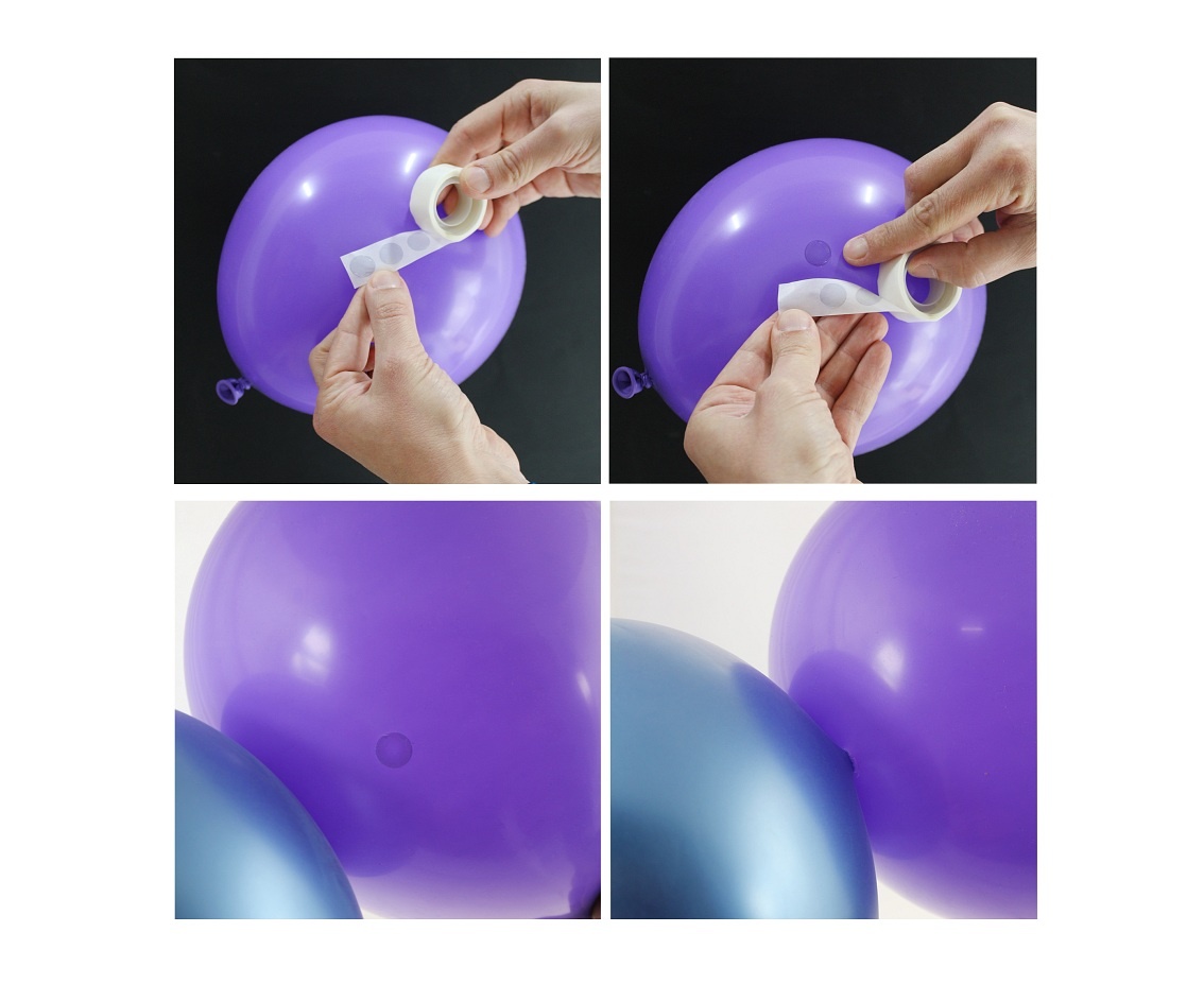 Adhesive Double Sided Circles - 100pcs