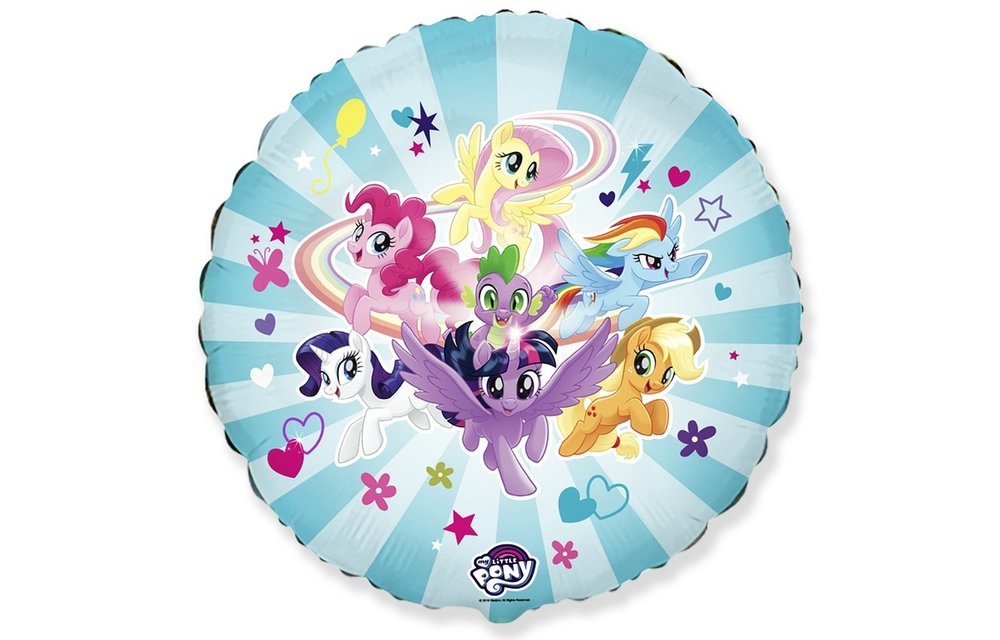 My Little Pony Team - Blue Stripes - 18 inch - Flex