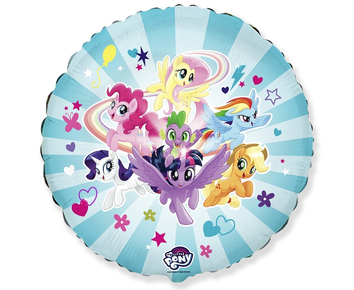 My Little Pony Team - Blue Stripes - 18 inch - Flex