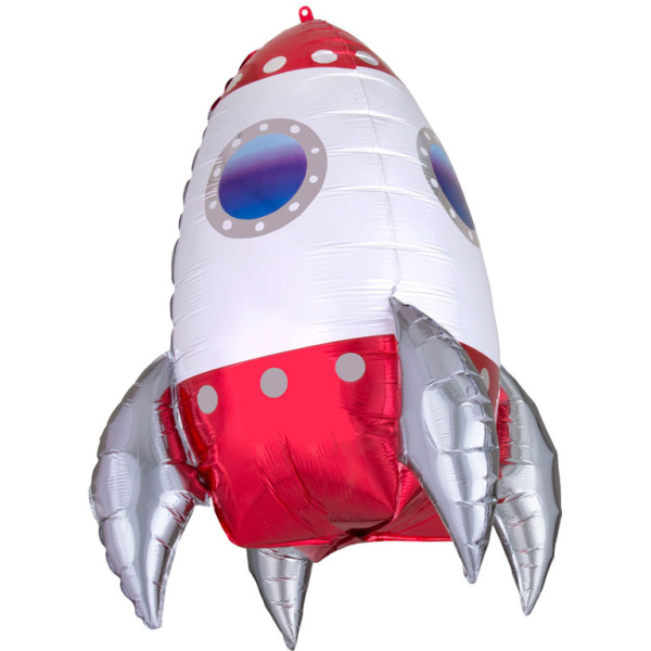 Ultra Rocket Ship 3D - A55cm x 73cm