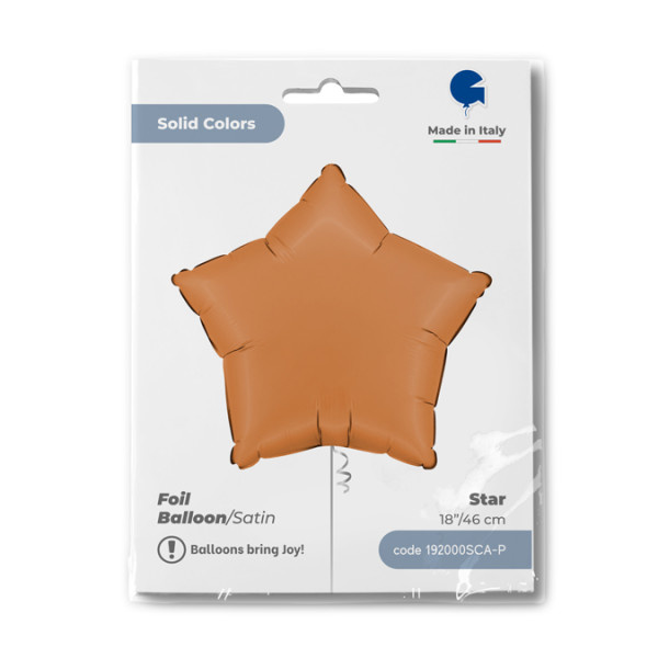 Star - Satin Caramel - 18" - Grabo