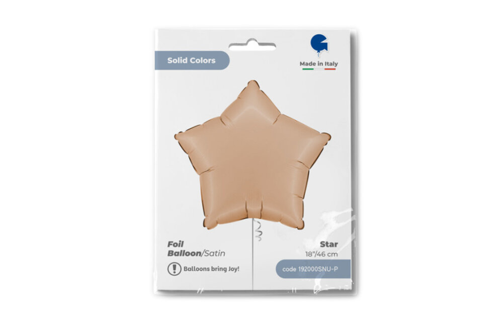 Star - Satin Cream - 18 inch - Grabo