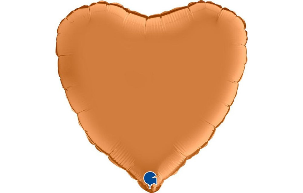 Heart - Satin Caramel - 18 inch - Grabo