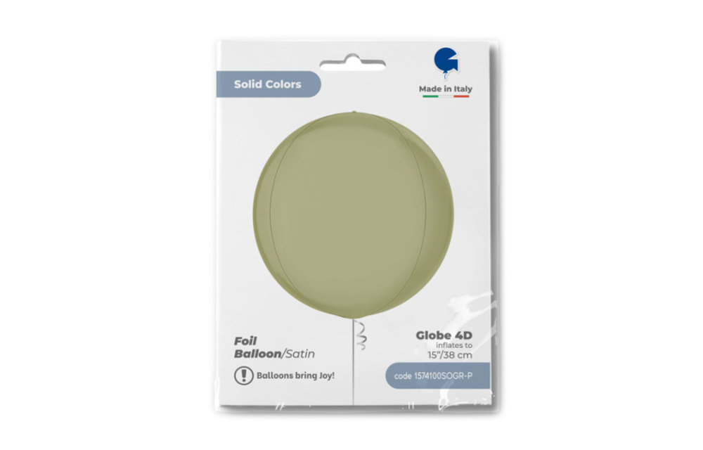 GLOBE - Satin Olive Green - 15 inch - Grabo