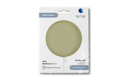 GLOBE - Satin Olive Green - 15 inch - Grabo