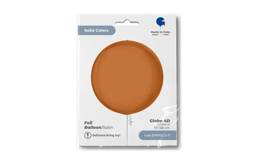 GLOBE - Satin Caramel - 15 inch - Grabo