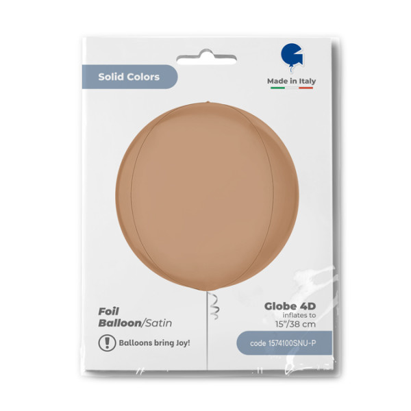 GLOBE - Satin Nude - 15"/38cm
