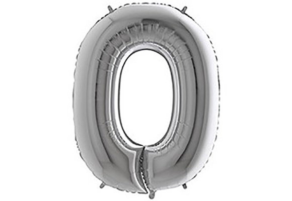 Cijfer Silver 0 - 26 inch - Grabo